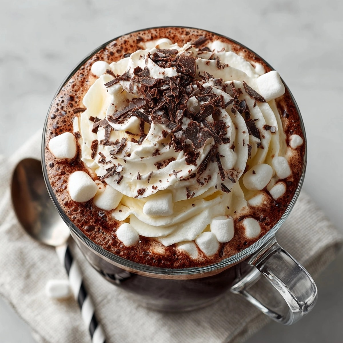 Indulgent Rebel Float Hot Chocolate with Marshmallow Cream Soda served as a fun dessert beverage for cozy nights.