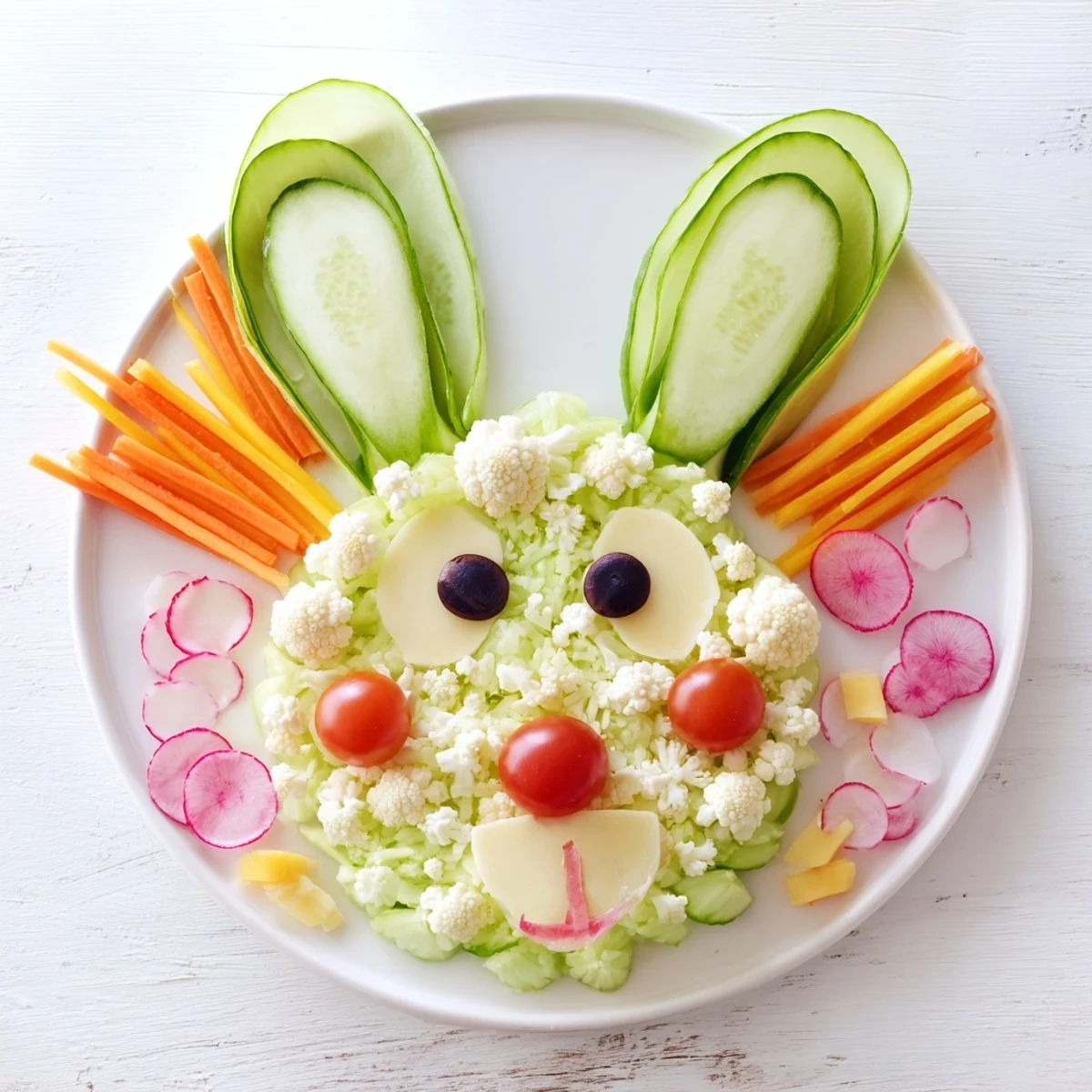 Easter Bunny Spring Platter