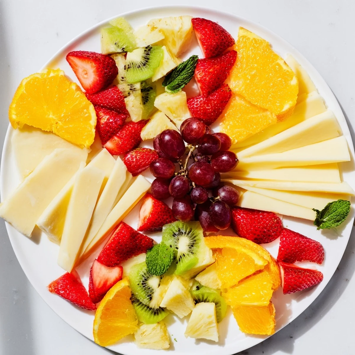 Kaleidoscope Circle Fruit Cheese