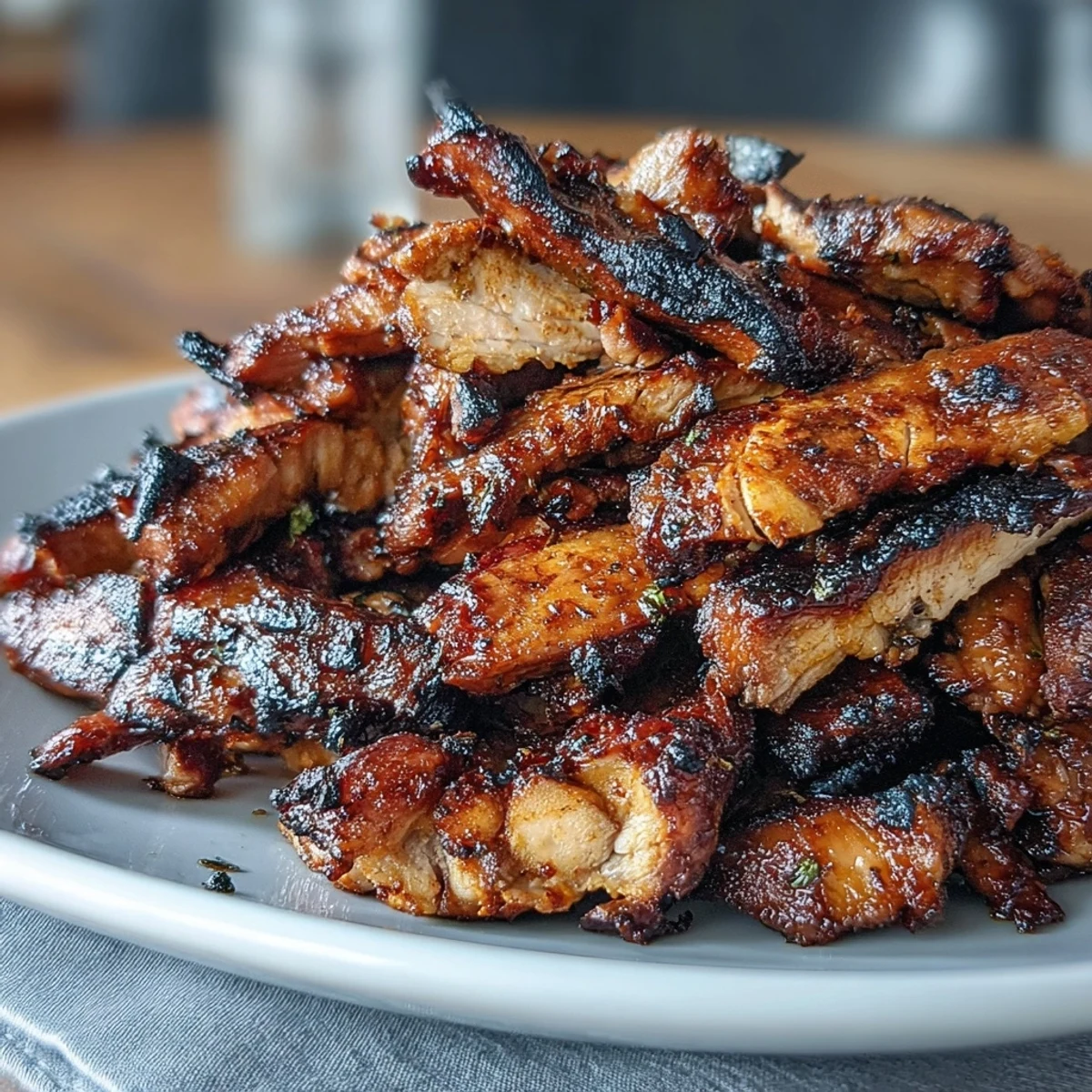 Tender chicken shawarma served in a bowl with garlic sauce, crisp cucumbers, tomatoes, and fresh herbs for a flavorful meal.
