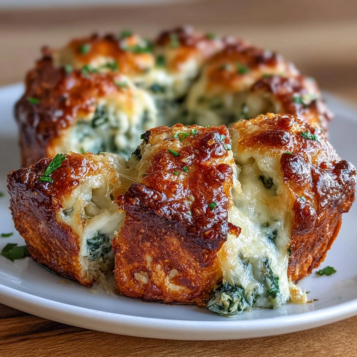 Chewy, savory flagels packed with spinach and cottage cheese, brushed with egg wash for a glossy, golden finish.