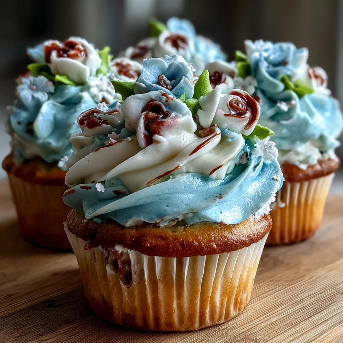 Baby Bloom Floral Cupcakes