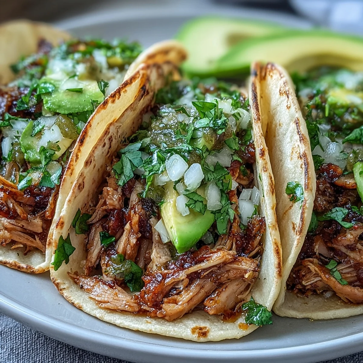 Salsa Verde Chicken Tacos Tonight - Pan Patriot