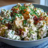 Classic Deviled Egg Potato Salad