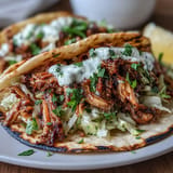 Roasted Chicken Cabbage Tacos