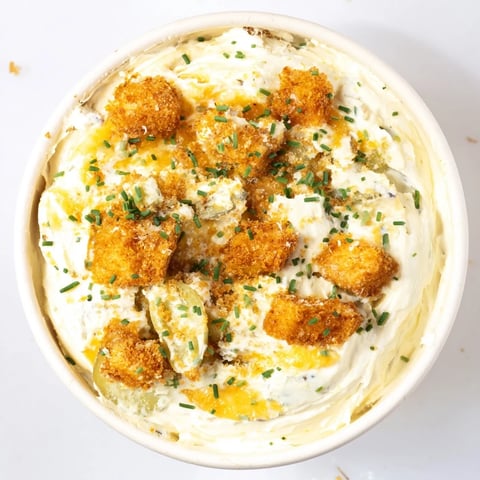 Creamy Honey Butter Fried Pickle Dip served with crunchy veggie sticks.