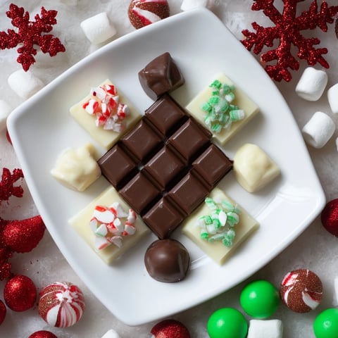 Cozy Mitten Dessert Board boasts a festive array of sweet treats perfect for holiday gatherings and celebrations.