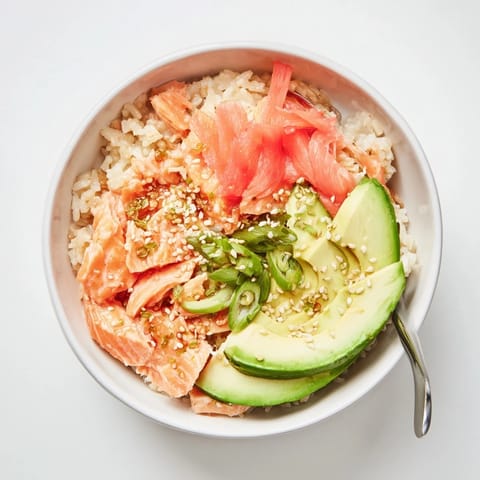 Leftover Salmon Rice Bowl #138
