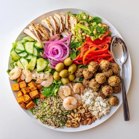 Interactive Plated Meals Boards Bowls #161