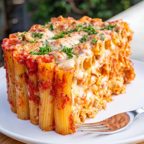 Honeycomb Pasta Cake Baked