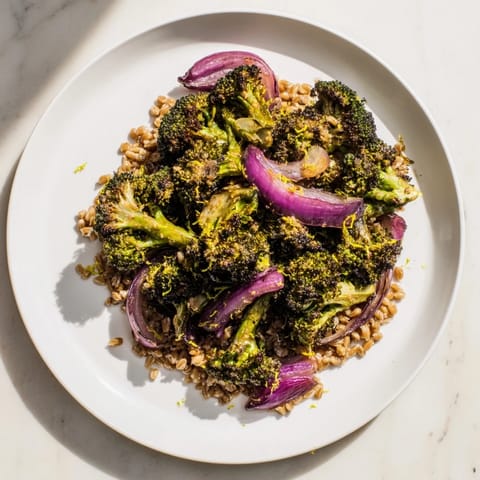 Warm Roasted Broccoli Farro #230