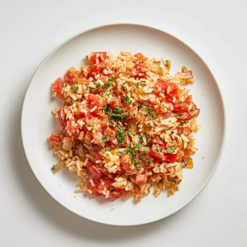 Tomato Rice Skillet Dinner