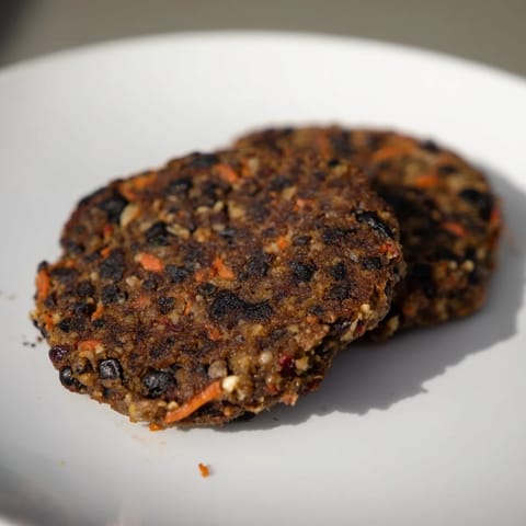 Hearty Black Bean Burgers #248