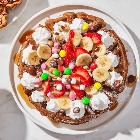 Gingerbread House Waffle Bar #361