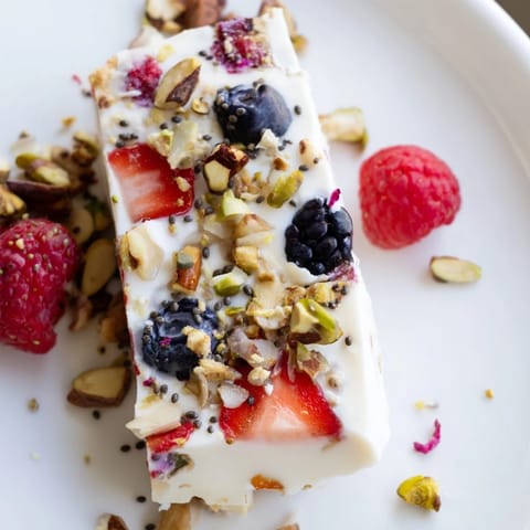 Frozen Fruit Yogurt Bark