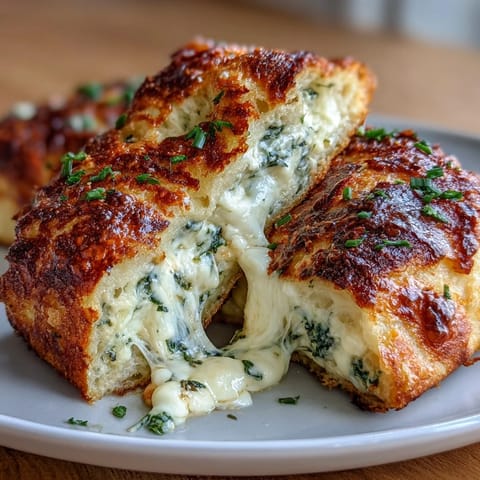 Easy Spinach Cottage Cheese Flagels