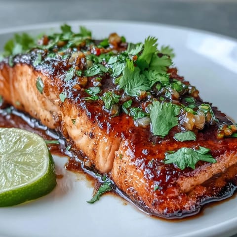 Honey Lime Garlic Salmon