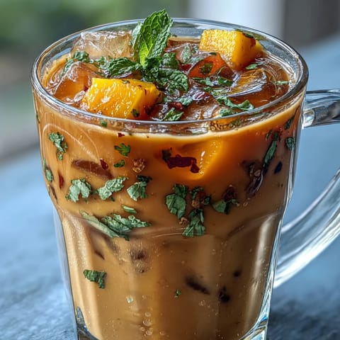 Mango Peach Iced Tea