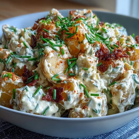 Classic Deviled Egg Potato Salad