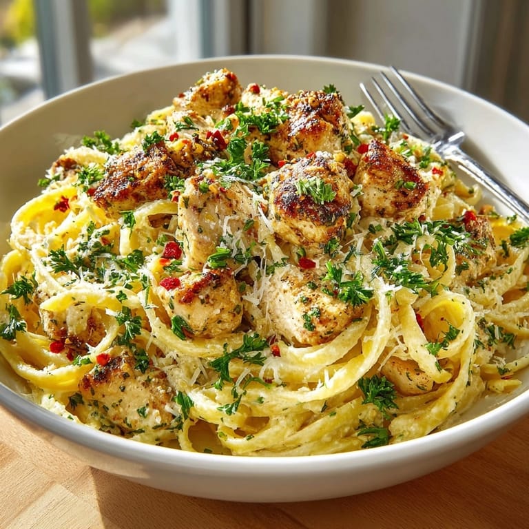 Tender slices of chicken star in this comforting Cowboy Butter Chicken Linguine, perfectly paired with pasta.