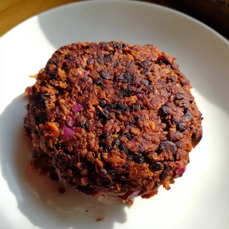 Deliciously crispy black bean burgers, cooked to perfection and promising a satisfying bite at every turn.