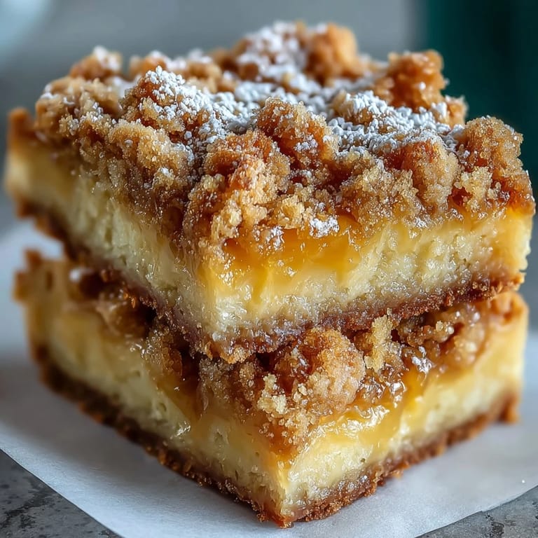 Freshly baked Homemade Lemon Crumb Bars show off their crumbly texture and zesty filling, served on a ceramic platter for a family gathering.
