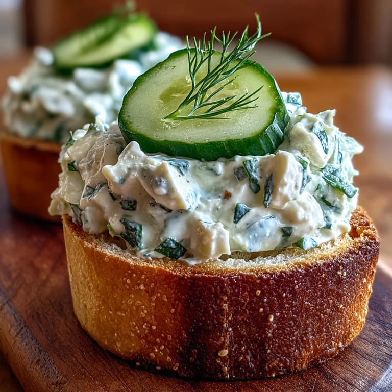 Emerald green Derby Day Benedictine Cucumber Canapés, a refreshing Southern appetizer classic.