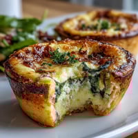 Bite-sized mini quiches filled with creamy Gruyère and colorful bell peppers, baked golden for a bridal shower brunch.  